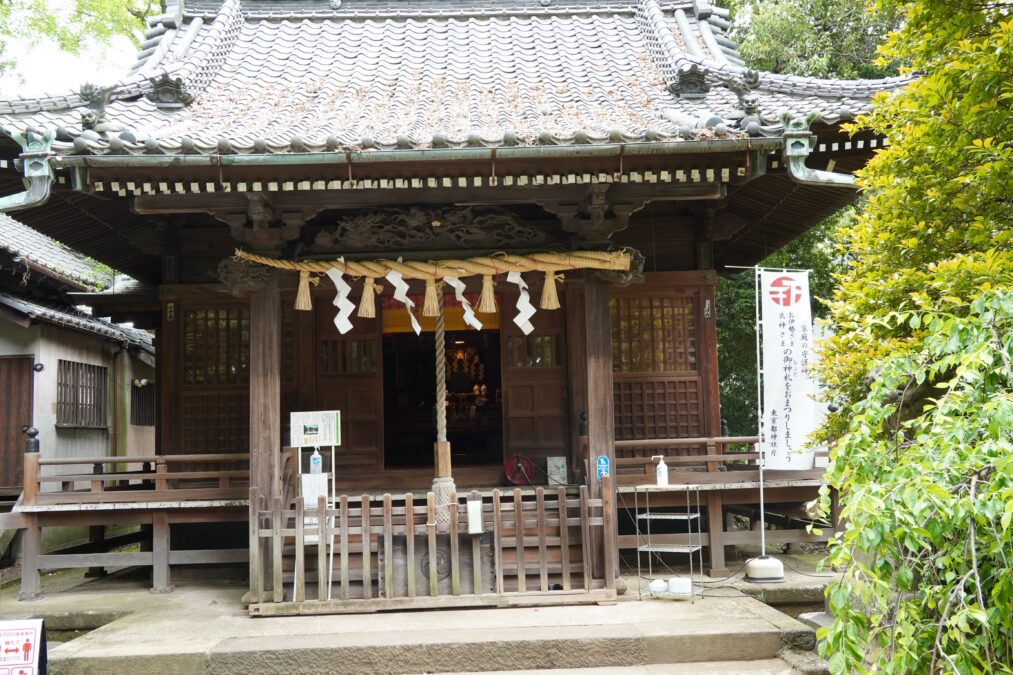 経堂天祖神社 拝殿