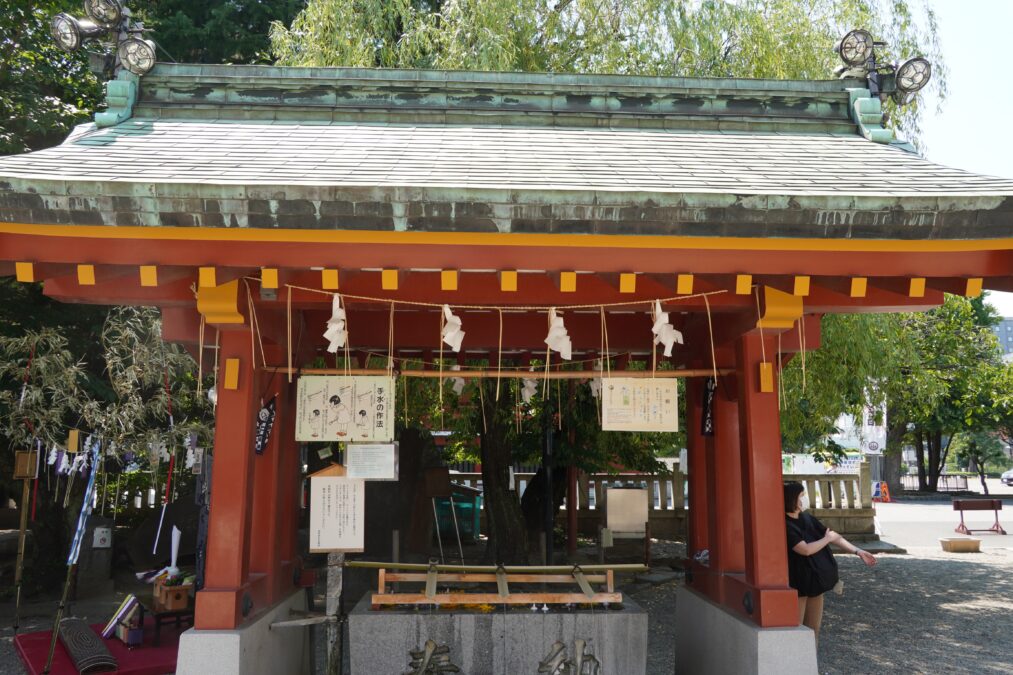 浅草神社 手水舎