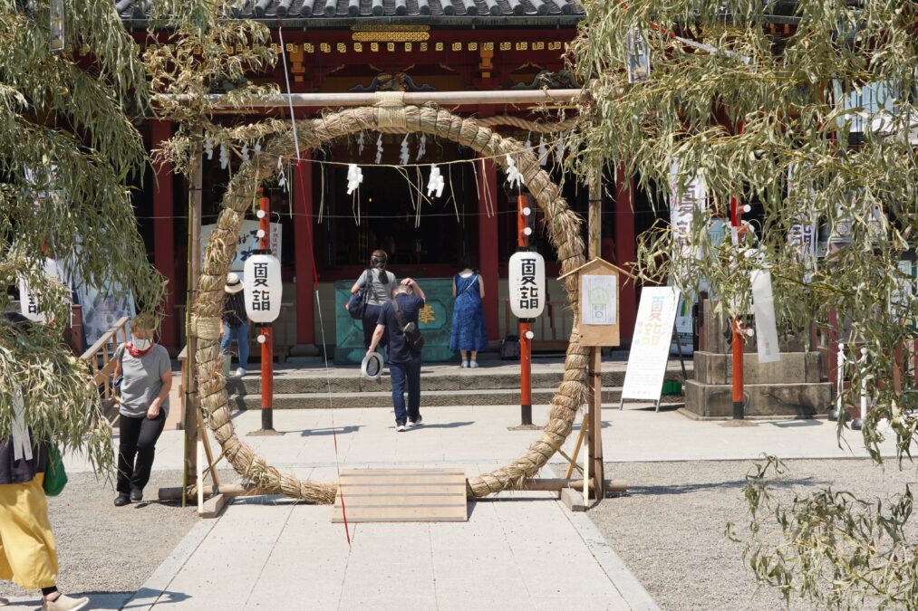 浅草神社 茅の輪