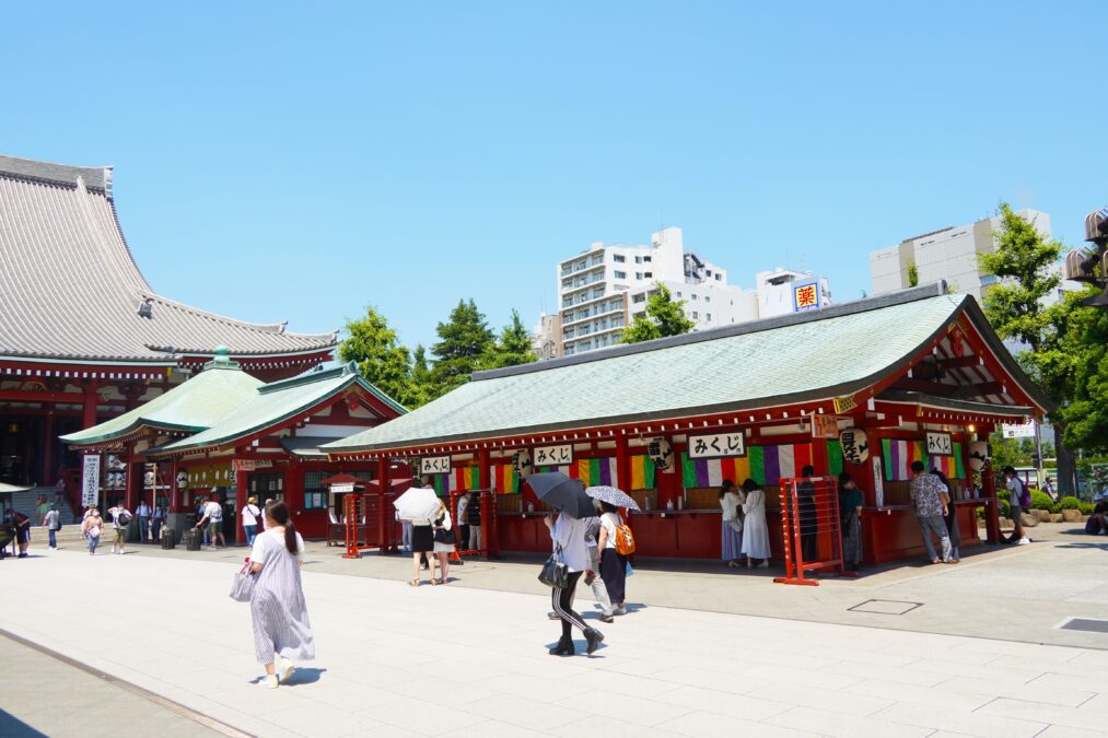 浅草寺 おみくじ販売所